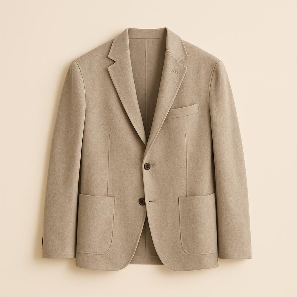 Unstructured blazer